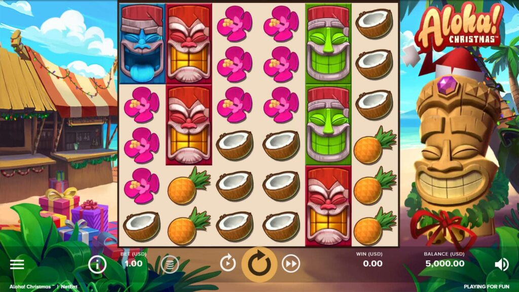 aloha cluster pays slot