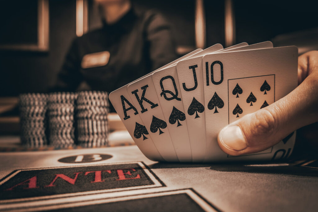 escalera real de poker