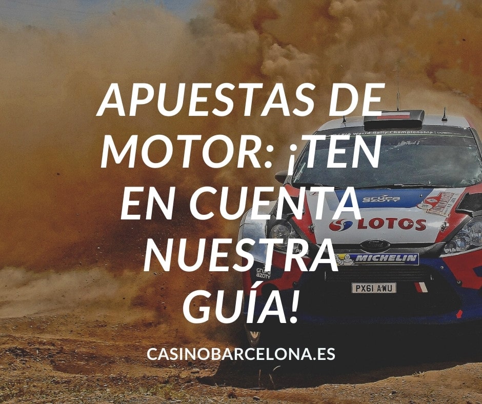 Guía de Apuestas de Motor - Imagen contenido en CasinoBarcelona.es