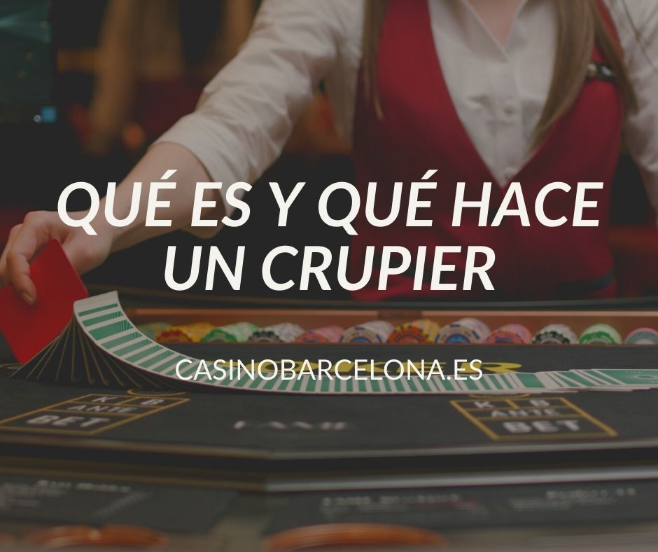 ¿Qué es un crupier online