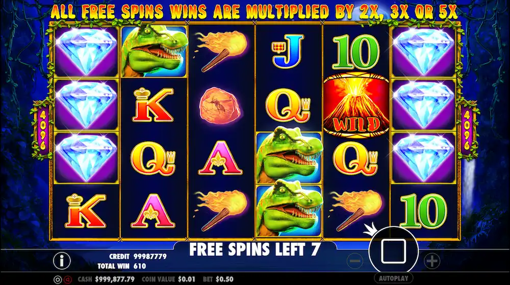 jurassic giant slot