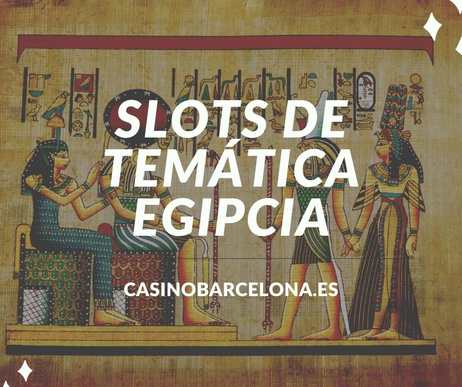 Slots de Temática Egipcia - CasinoBarcelona.es