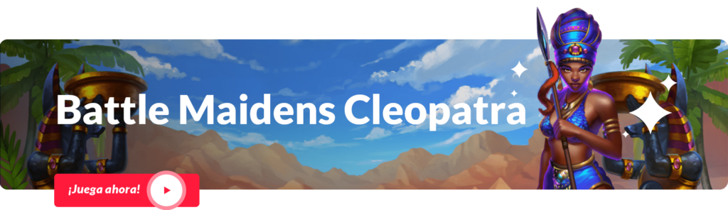 Battle Maidens Cleopatra en Slots de Temática Egipcia - CasinoBarcelona.es