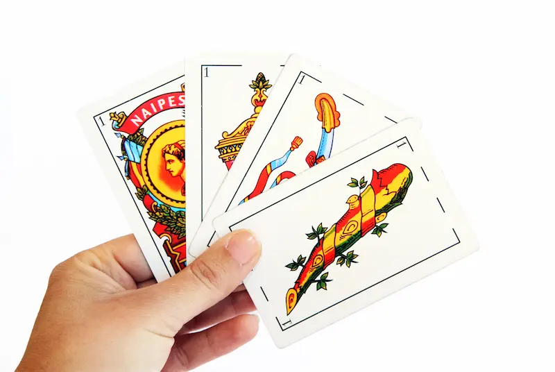 Guiñote cartas