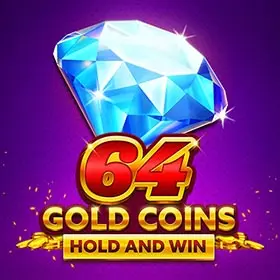 64 Gold Coins Hold and Win